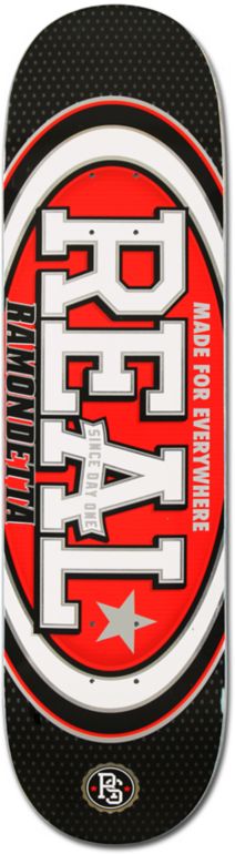 Real Ramondetta Champion Oval 8.25 Skateboard Deck