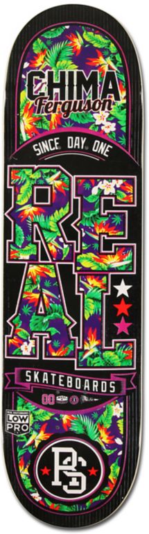 Real Chima Low Pro 8.38 Skateboard Deck