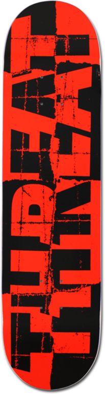 Threat Shredded 8.0 Skateboard Deck