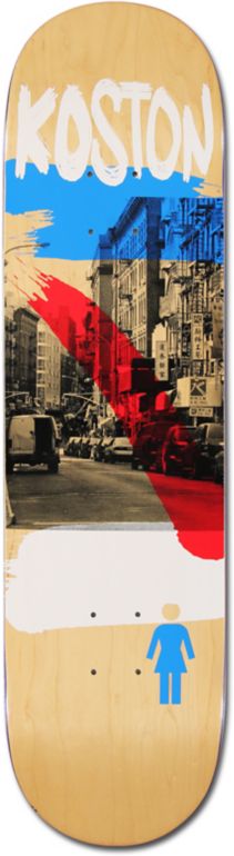 Girl Eric Koston Darkroom 8.25 Skateboard Deck