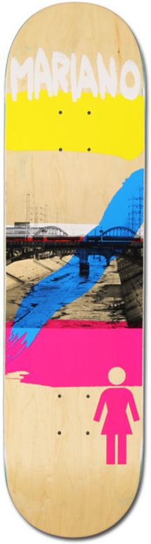 Girl Guy Mariano Darkroom 8.125 Skateboard Deck