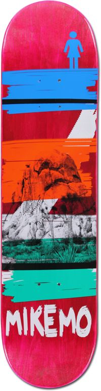 Girl Mike Mo Darkroom 8.0 Skateboard Deck
