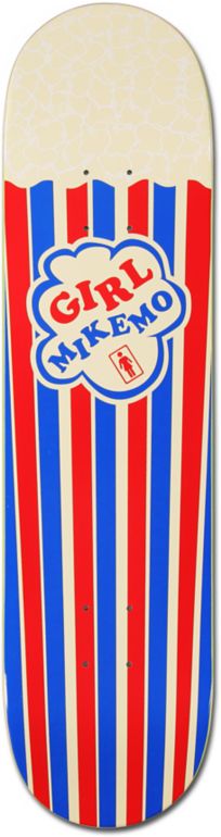 Girl Mike Mo Popcorn 8.0 Skateboard Deck