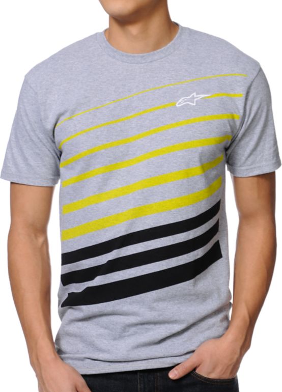 Alpinestars Cinderblock Grey Tee Shirt