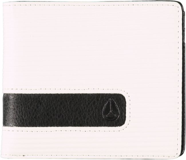 Nixon Showtime White & Black Bifold Wallet