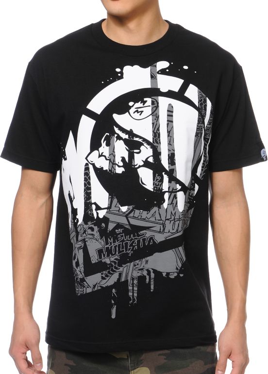 Metal Mulisha Disarm Black Tee Shirt