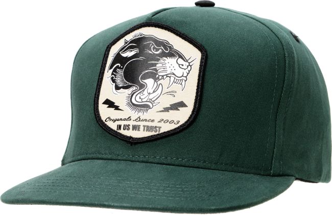 REBEL8 Pantera Forrest Green Snapback Hat