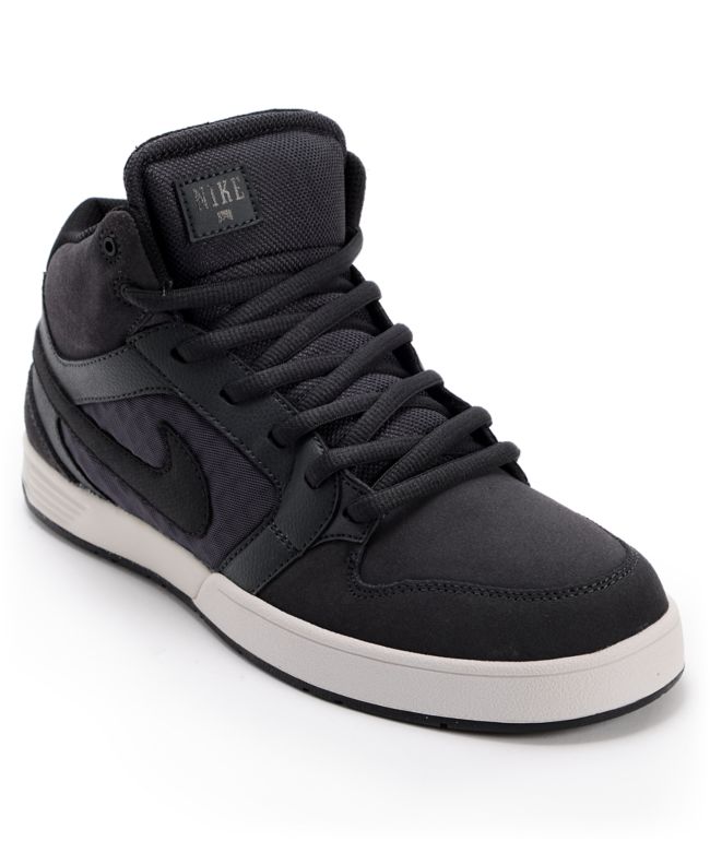 Nike Mogan Mid 3 Lunarlon Anthracite, Black, & Grey Shoe