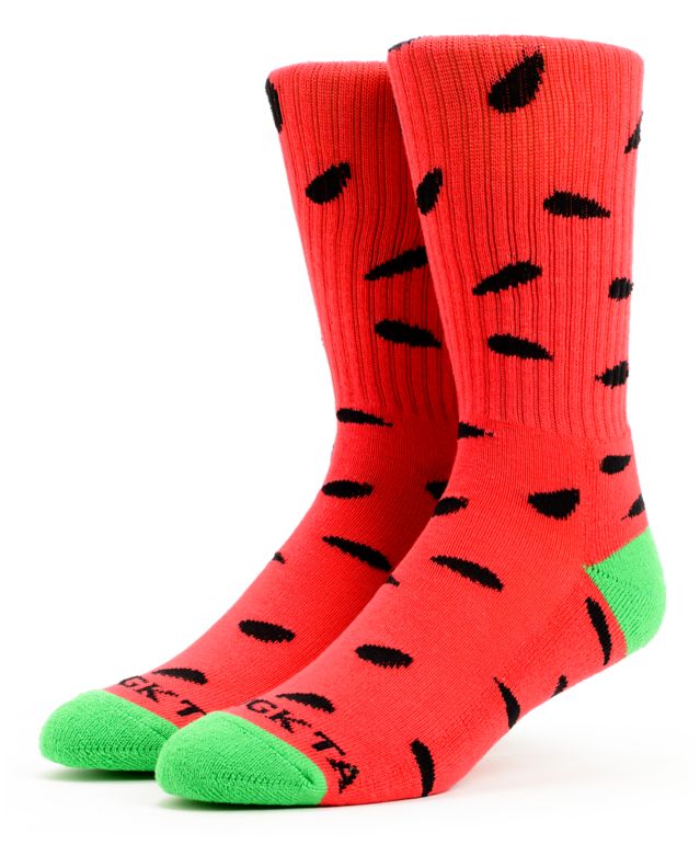 Odd Future OFWGKTA Watermelon Crew Socks