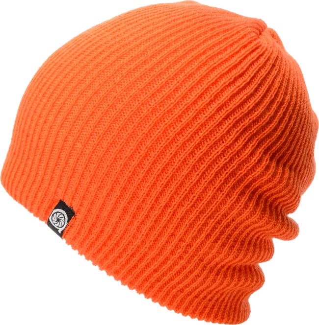 Aperture Pedro Orange Slouch Beanie