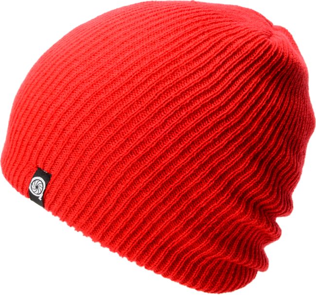 Aperture Pedro Red Slouch Beanie