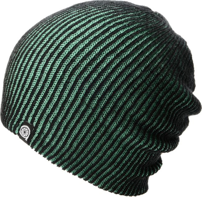 Aperture Avenue Green & Black Beanie