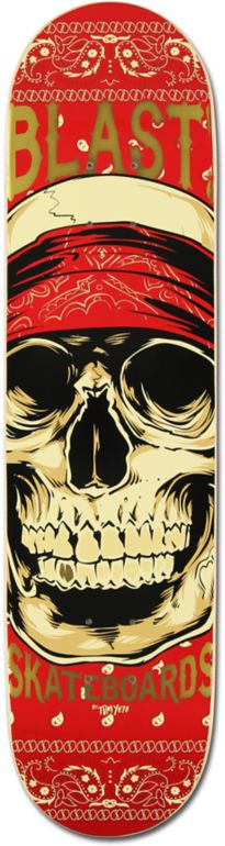 Blast East West 7.75 Skateboard Deck