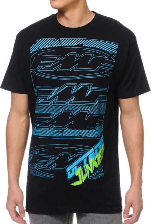 FMF Tronix Octane Black Tee Shirt