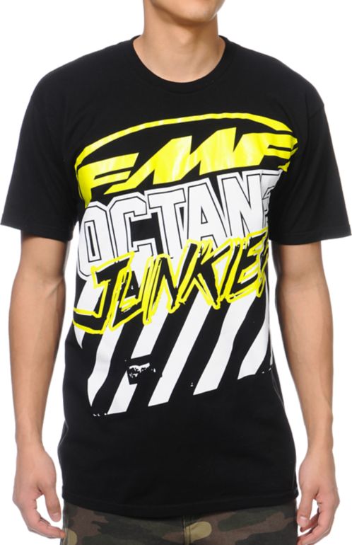 FMF High Octane Black Tee Shirt