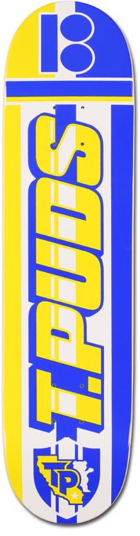 Plan B Pudwill Scarf 7.75 Skateboard Deck