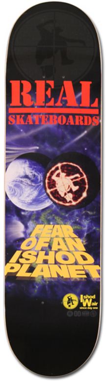 Real Ishod Planet 8.18 Skateboard Deck
