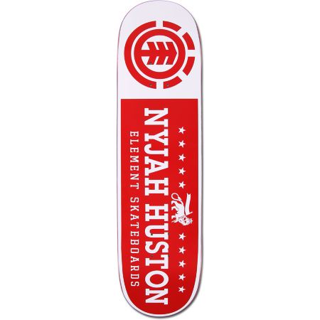 Element Nyjah Pride Red 8.2 Skateboard Deck