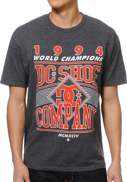DC Touchback Charcoal Tee Shirt