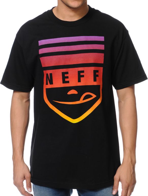 Neff Scalpy Black Tee Shirt