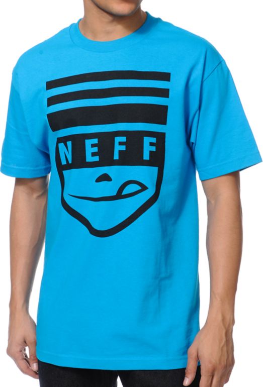 Neff Scalpy Turquoise Tee Shirt