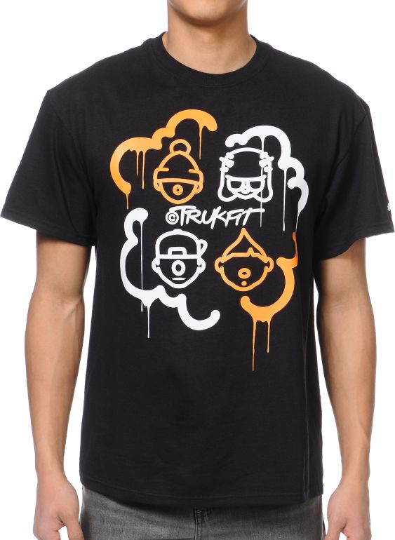 Trukfit Luvin Da Crew Black Tee Shirt