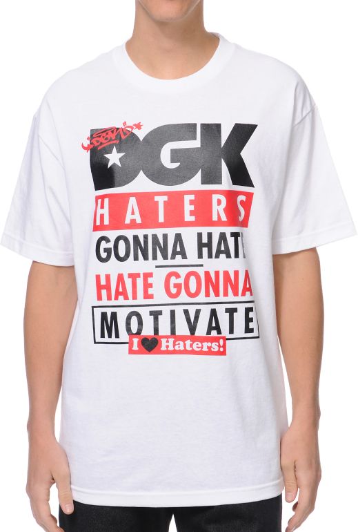 DGK Gonna Motivate White Tee Shirt