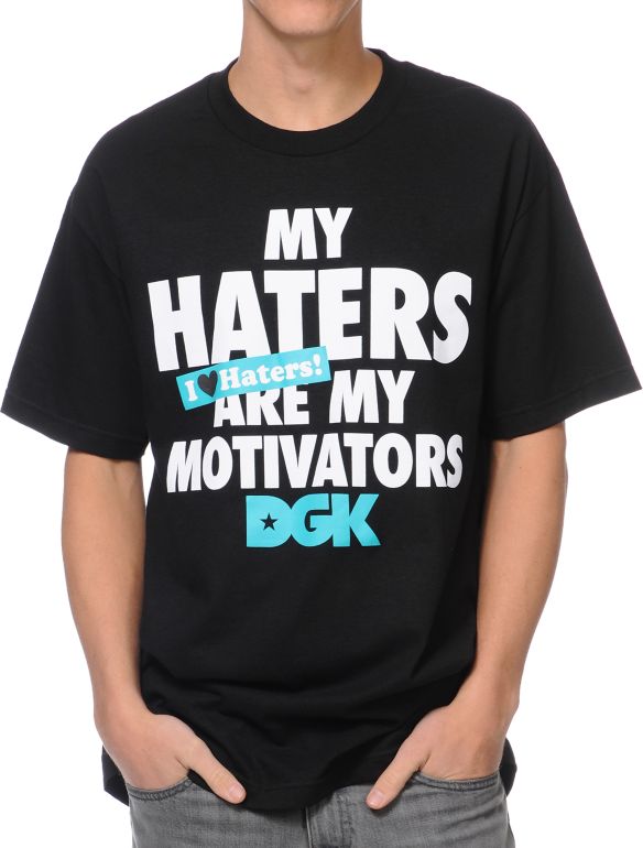 DGK Motivators Black Tee Shirt