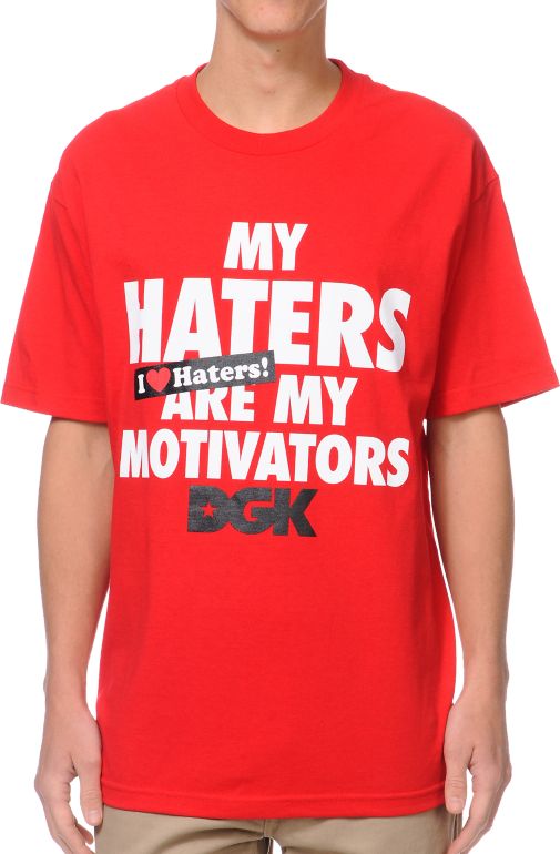 DGK Motivators Red Tee Shirt