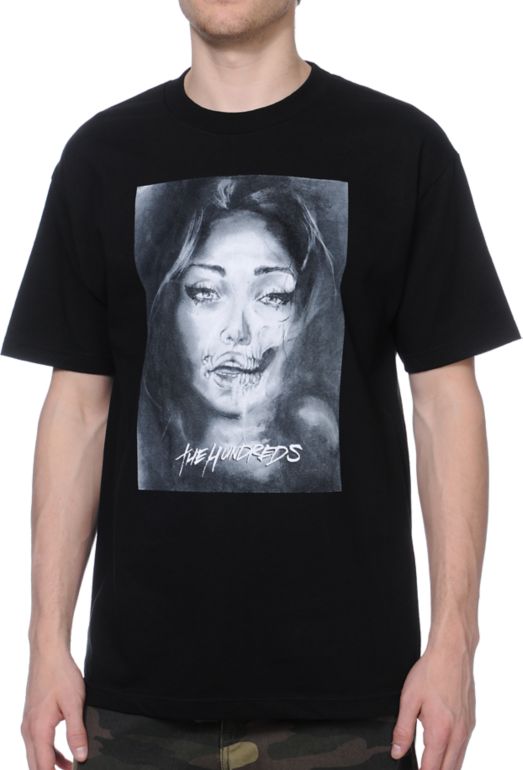 The Hundreds Dessie Black Tee Shirt