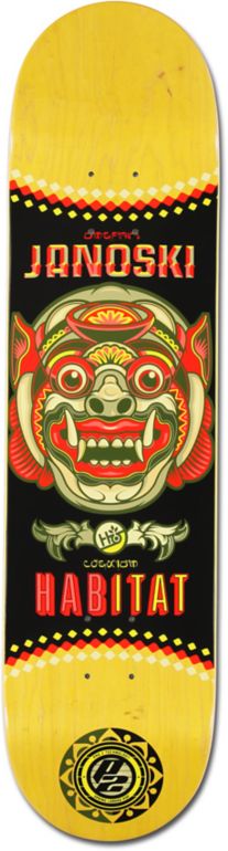 Habitat Janoski Bali P2 7.75 Skateboard Deck