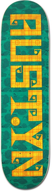 Habitat Gillette Textstyle 8.0 Skateboard Deck