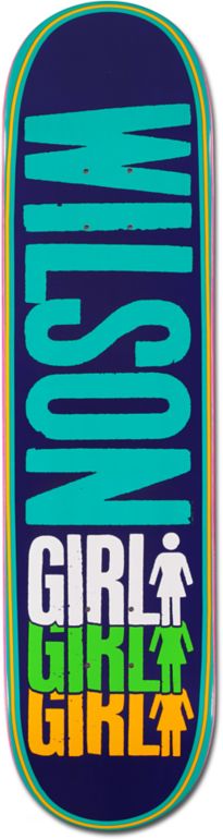 Girl Wilson Triple 8.0 Skateboard Deck