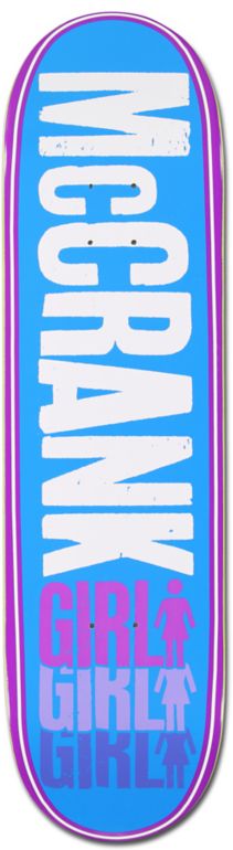 Girl McCrank Triple 8.25 Skateboard Deck