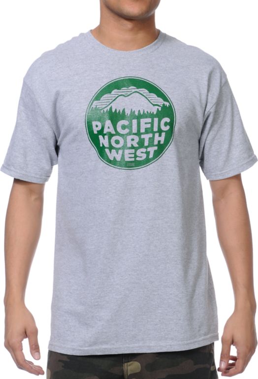 Casual Industrees PNW Grey Tee Shirt