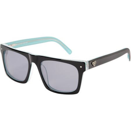 Diamond Supply Cordova Black & Teal Sunglasses