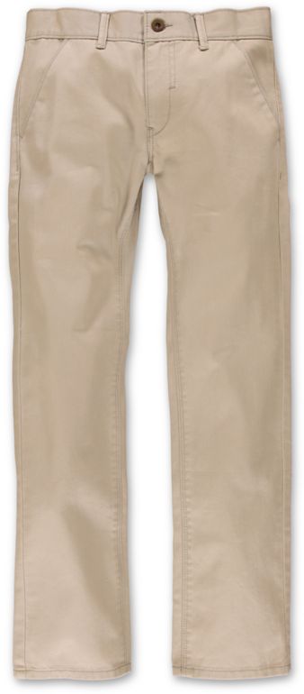 Levis Boys 511 Silt Khaki Slim Chino Pants