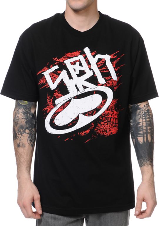 SRH Plaster Black Tee Shirt
