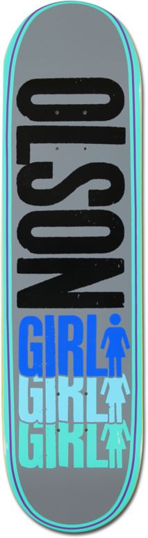 Girl Olson Triple 8.37 Skateboard Deck