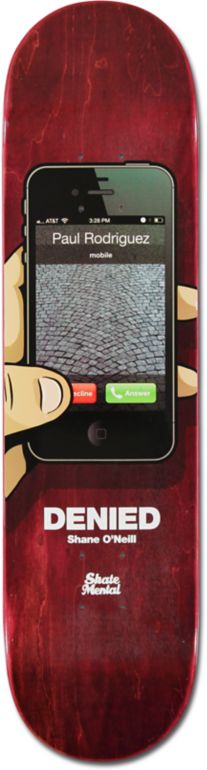 Skate Mental Oneill P-Rod Denied 8.0 Skateboard Deck