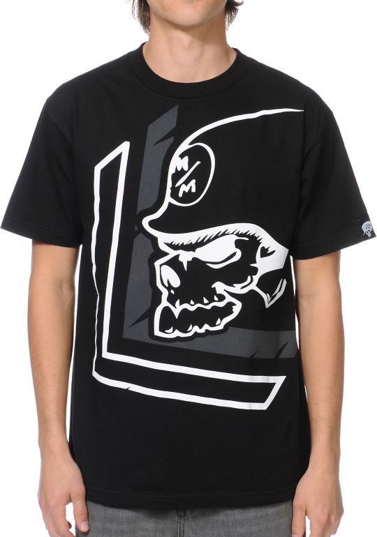Metal Mulisha Warn Black Tee Shirt