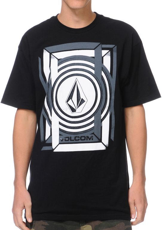 Volcom Geovanni Black Tee Shirt