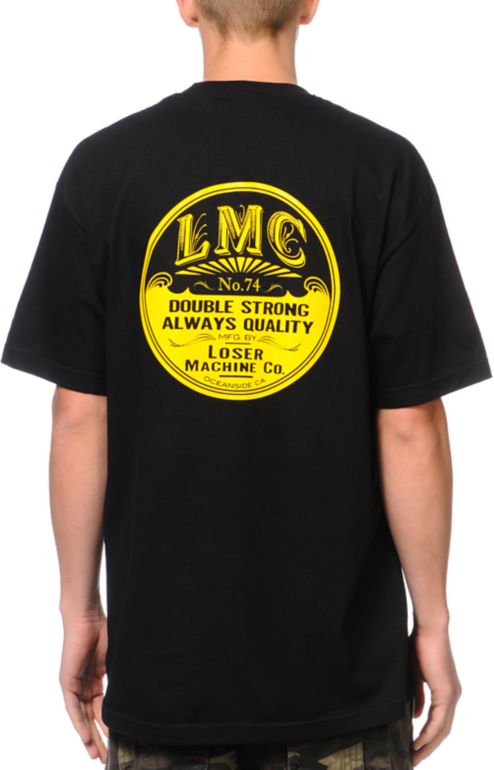Dark Seas Long Play Black Pocket Tee