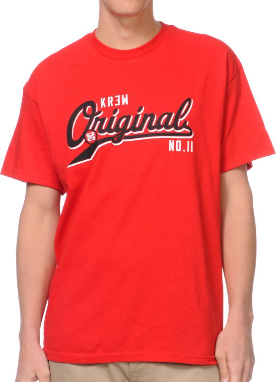 KR3W OG Eleven Red Tee Shirt
