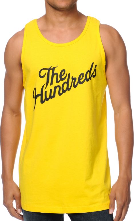 The Hundreds Forever Stop It Slant Tank Top