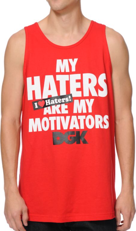 DGK Motivators Red Tank Top