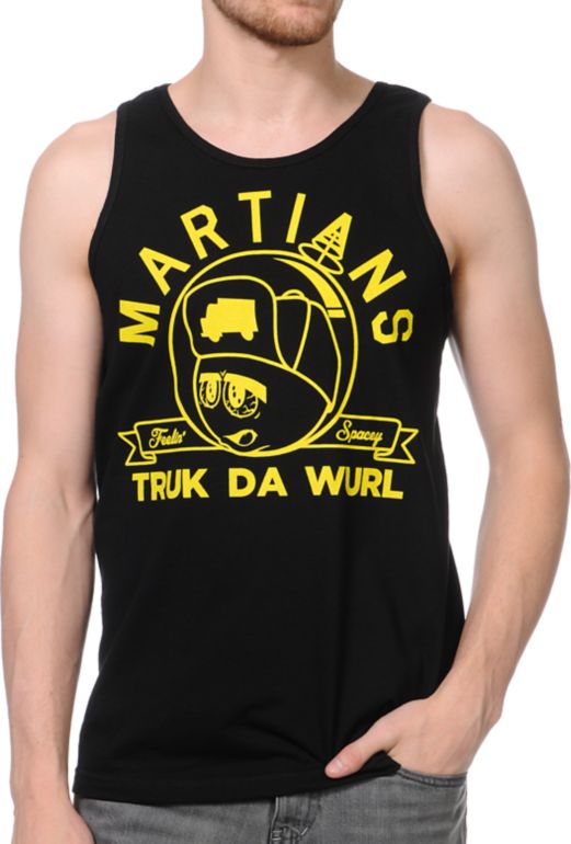 Trukfit Feelin Spacey Black Tank Top