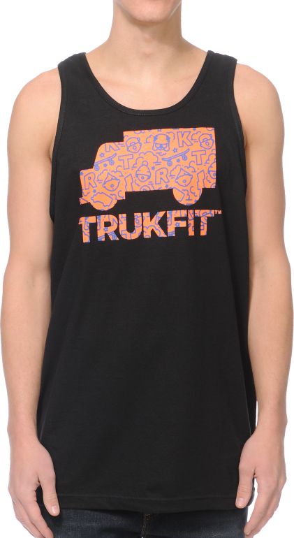 Trukfit Radiant Fill Black Tank Top