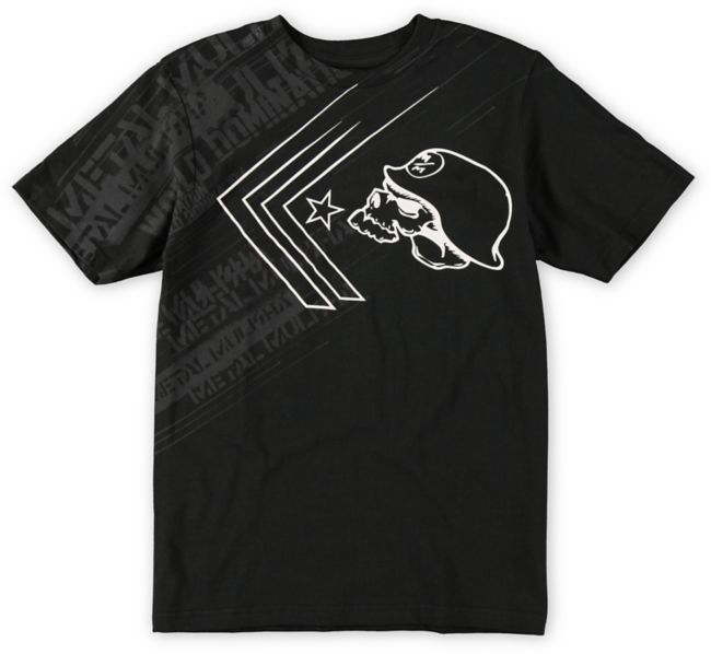 Metal Mulisha Boys Burst Black Tee Shirt