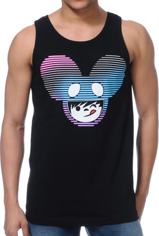 Neff x Deadmau5 Nightlight Radder Black Tank Top